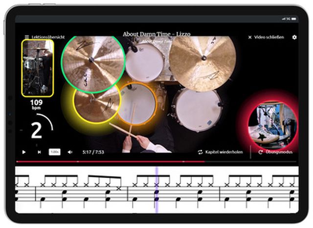 music2me Drums - One Month Access