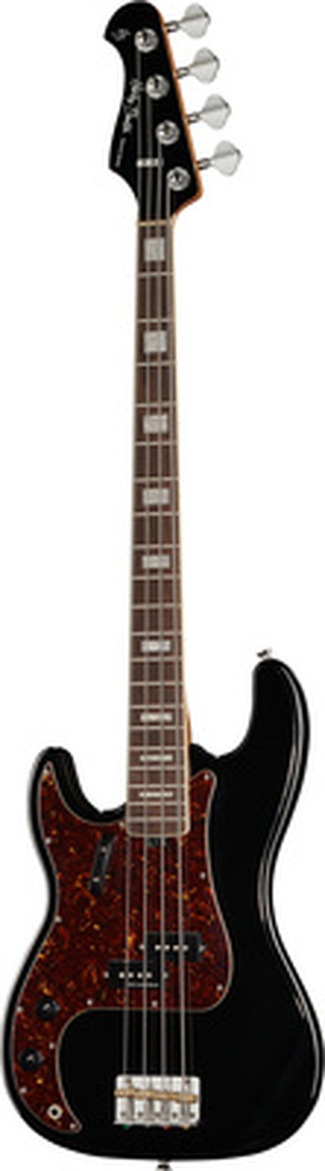 Harley Benton MV-4P LH Black