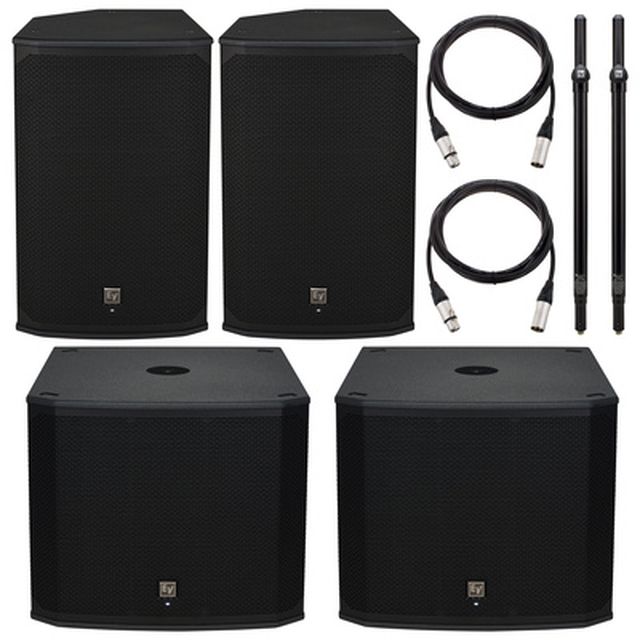 EV EKX-15P/18SP Power Bundle