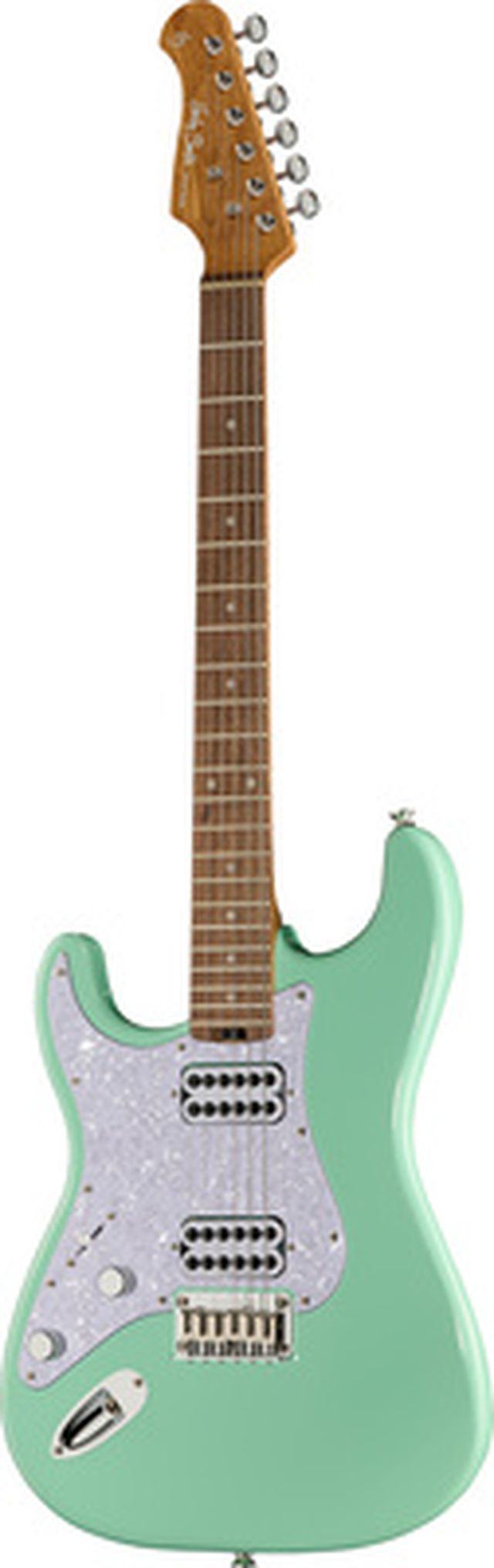 Harley Benton ST-Modern HH LH Seafoam Green