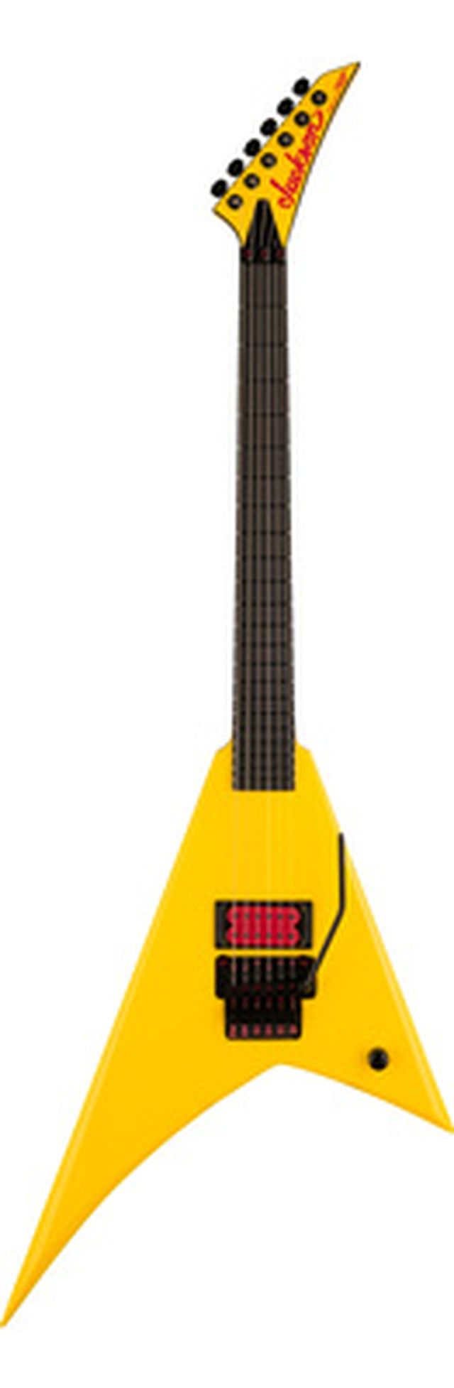 Jackson Custom Rhoads Graffit Yellow