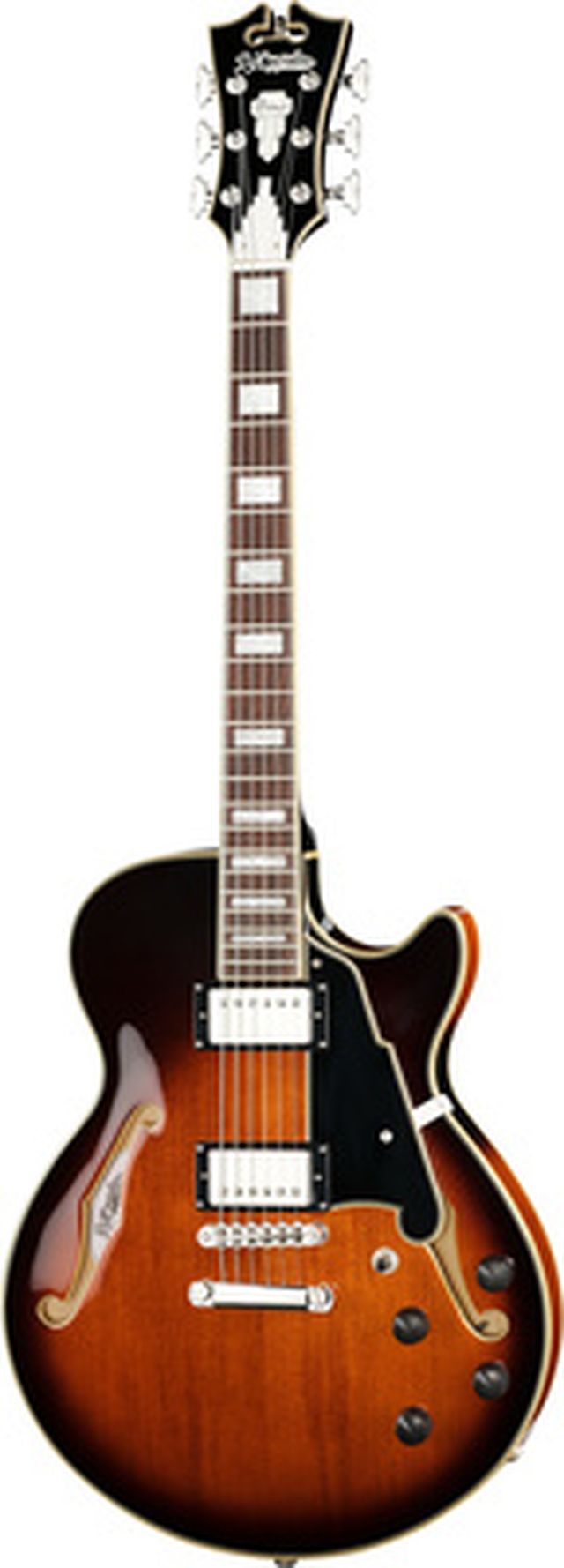 DAngelico Premier SS Brown Burst