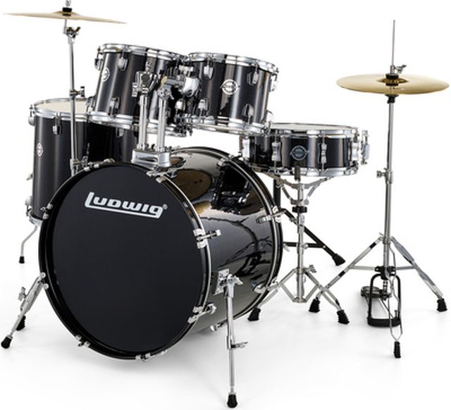Ludwig Accent Fuse 5pc Black