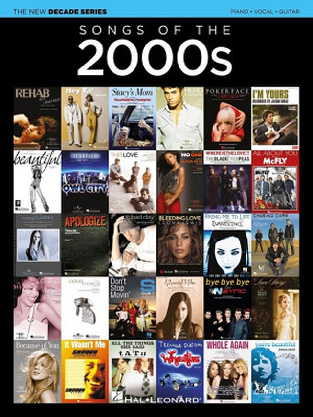 Hal Leonard Songs Of The 2000s