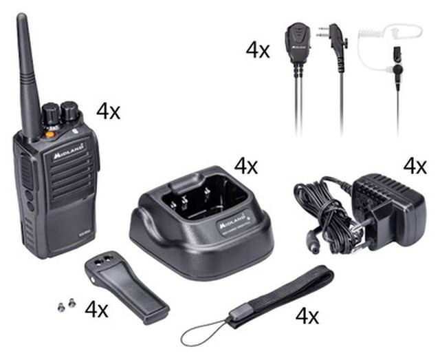 Midland G15 Pro Case Set 4 MA 31