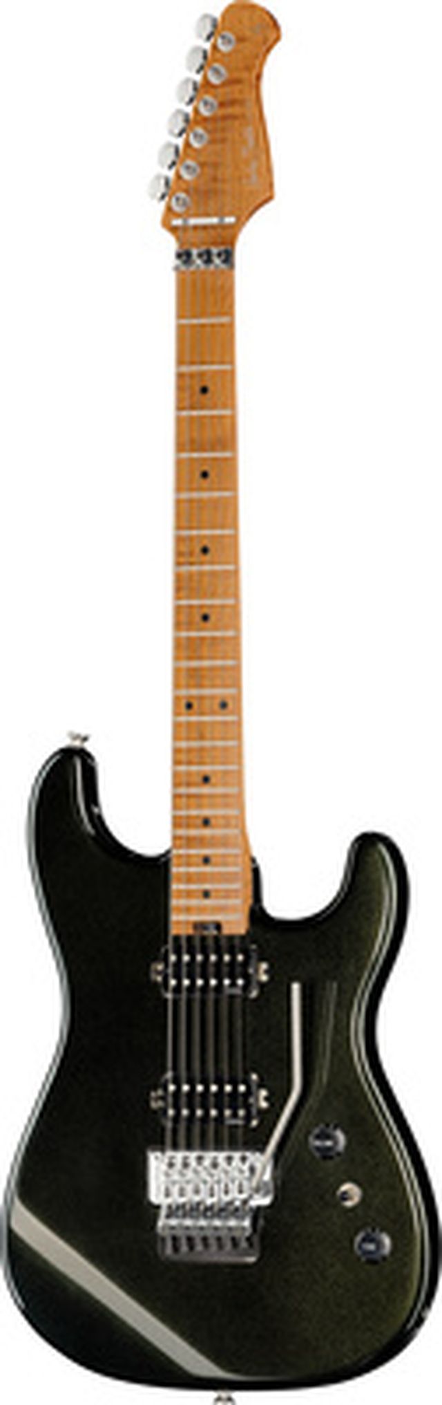 Harley Benton ST-80FR MN HH Lime Sparkle