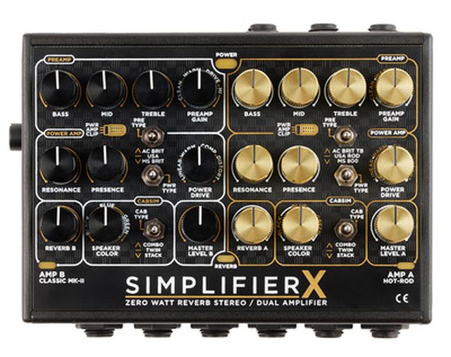 DSM & Humboldt Simplifier X Amp/Cab Simulator