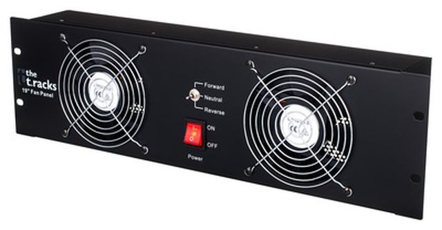 the t.racks 19" Fan Panel