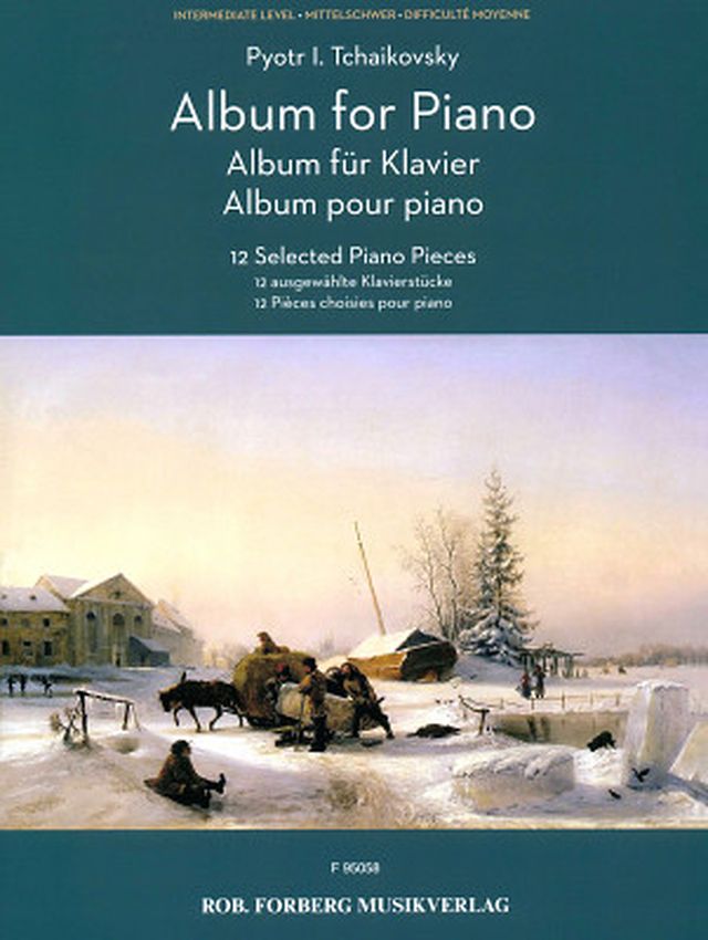 Robert Forberg Musikverlag Tschaikowsky Album für Klavier