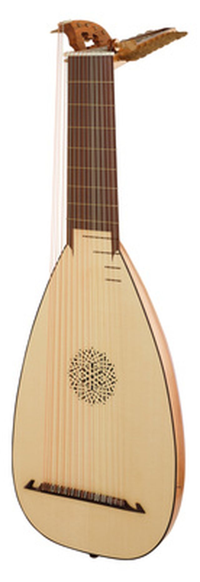 Scala Vilagio T.H. Baroque Lute 13C Cherry