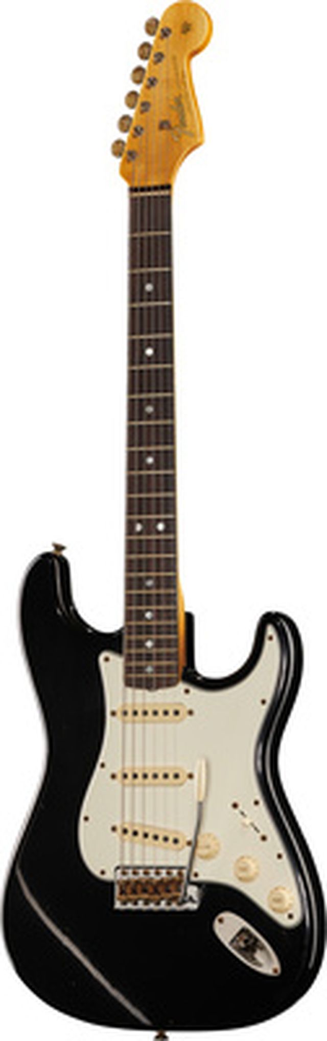 Fender 65 Strat BLK Journeyman Relic