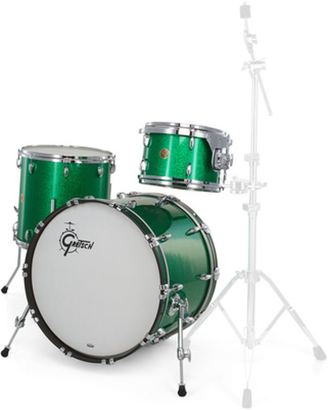 Gretsch Drums USA Custom 22 Green Sparkle