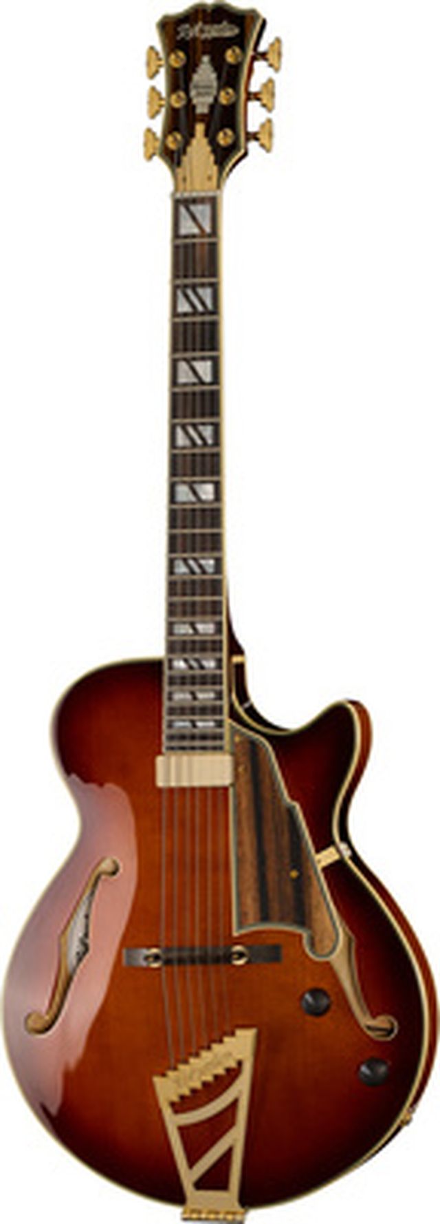 DAngelico Excel SS Soho Amaretto Burst