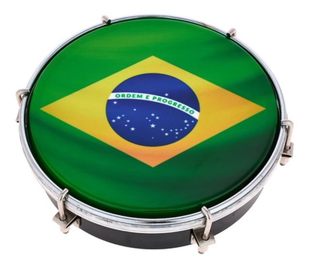 Thomann 10" Pandeiro Brazilian Flag