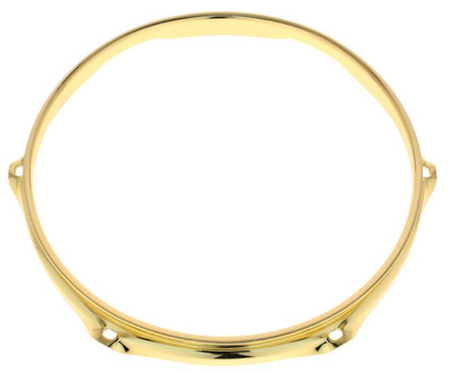 Millenium 10" 6-Hole Steel Hoop Brass