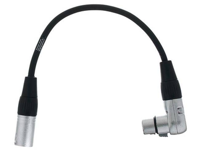 the sssnake SK233-0,3 angled XLR Patch FM