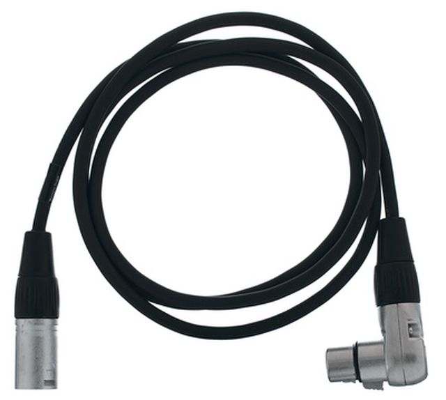 the sssnake SK233-1,5 angled XLR Patch FM