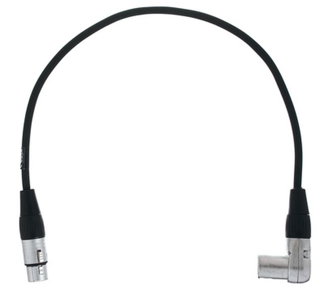 the sssnake SK233-0,5 angled XLR Patch MF