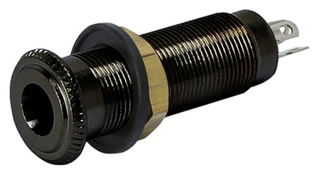 Harley Benton Parts Tube Output Jack Black