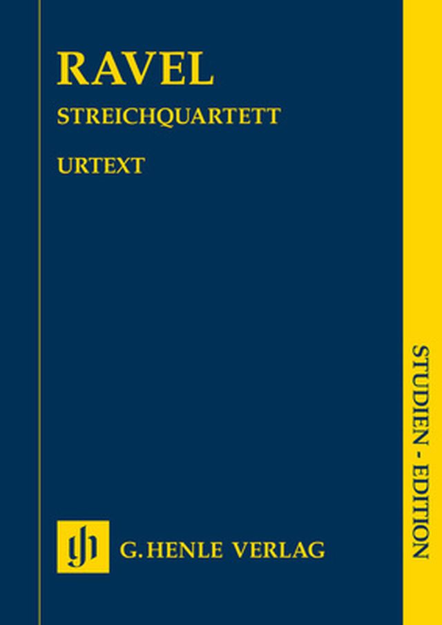 Henle Verlag Ravel Streichquartett