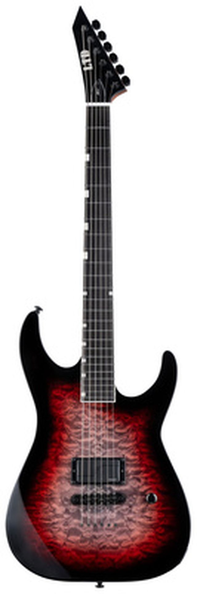 ESP LTD JM-I QM Deep Blood Moon