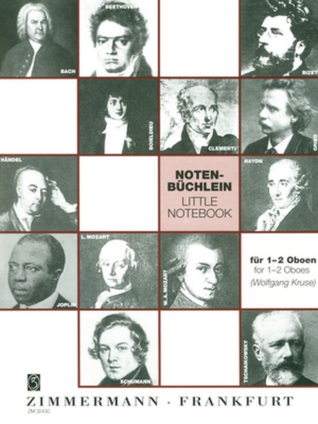 Zimmermann Verlag Notenbüchlein Oboe