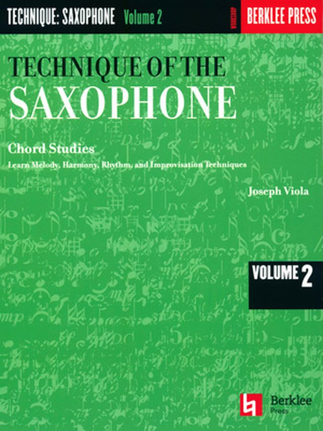 Berklee Press Technique of the Saxophone 2