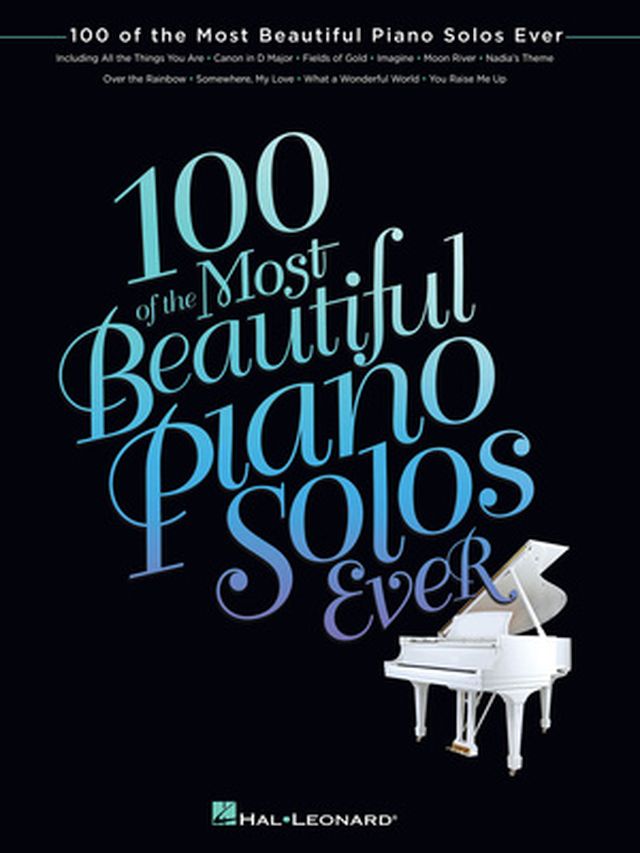 Hal Leonard 100 Most Beautiful Piano Solos