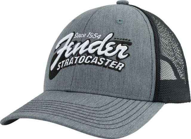 Fender Strat Guitar Hat Heather Grey