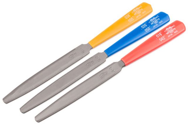 JGP Japanese Guitar Parts Double Edge Nut File Set