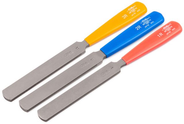JGP Japanese Guitar Parts Fret Crowning File Set