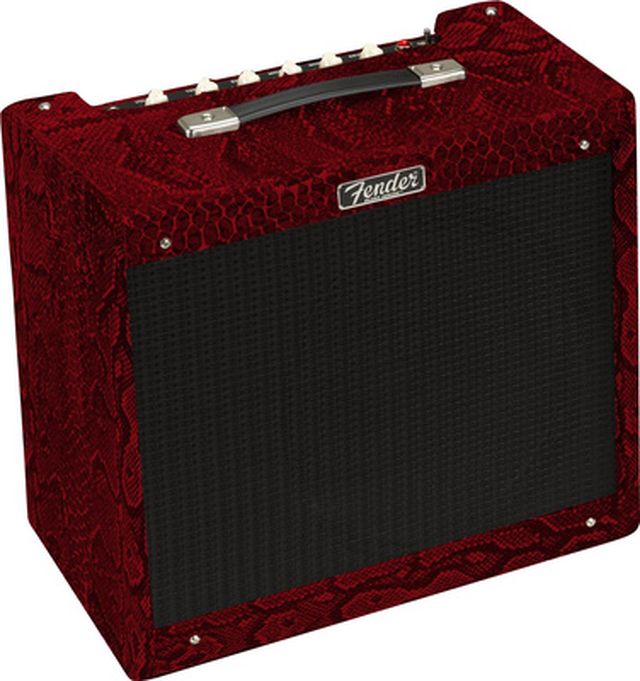 Fender Blues Junior IV Red Snakeskin
