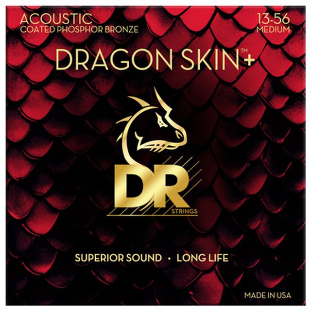 DR Strings Dragon Skin+ DAP-13/56 Coated