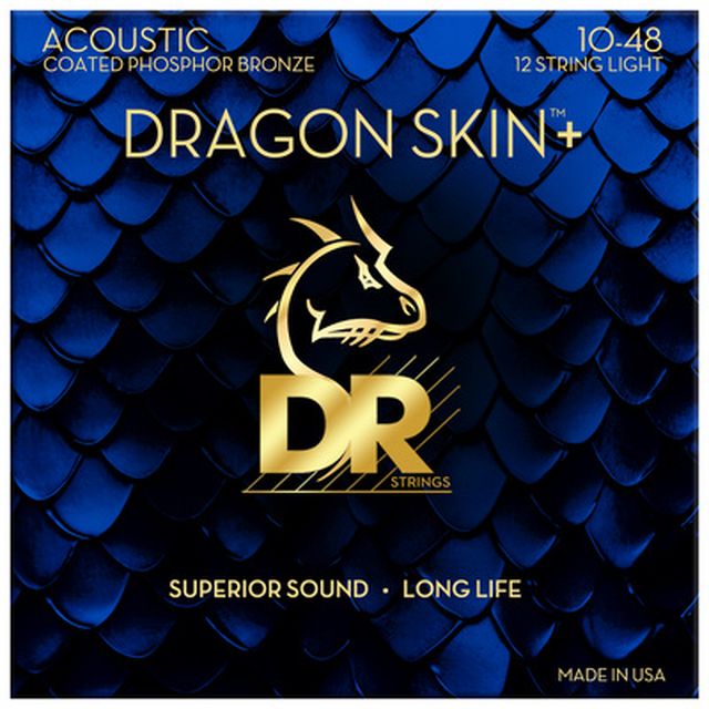 DR Strings Dragon Skin+ DAP-10/12 Coated