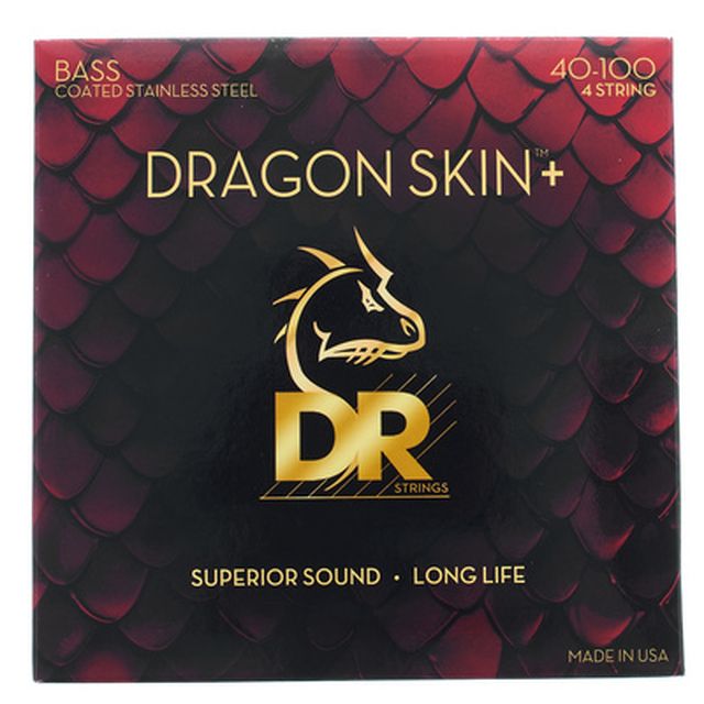 DR Strings Dragon Skin+ DBS-40 Coated