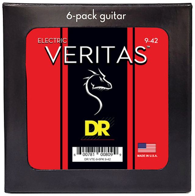 DR Strings Veritas VTE-9 6-Pack