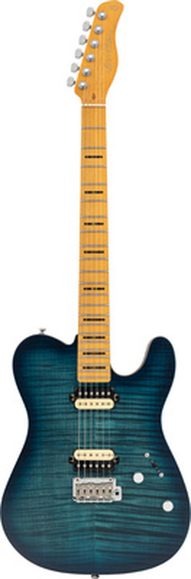 Larry Carlton T7 FM Transparent Blue New Gen