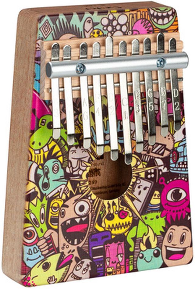 Sela Kalimba 10 Little Monster