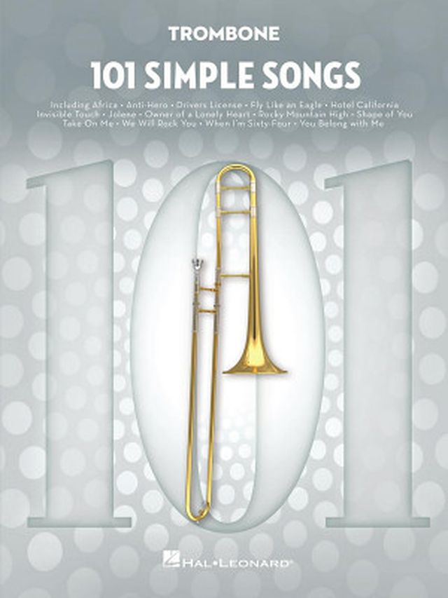 Hal Leonard 101 Simple Songs Trombone