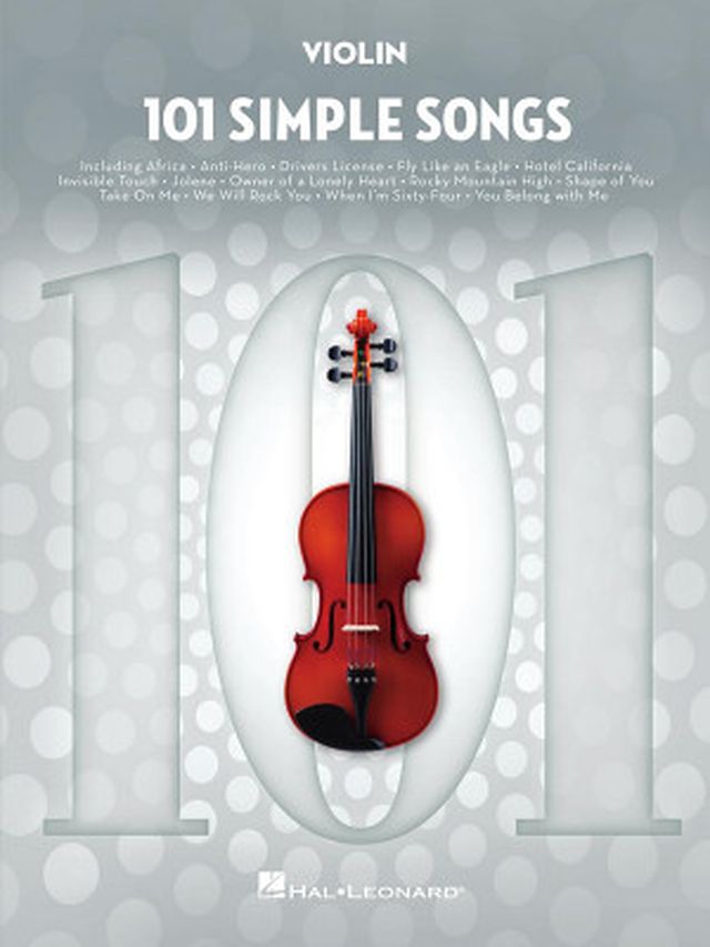 Hal Leonard 101 Simple Songs Violin