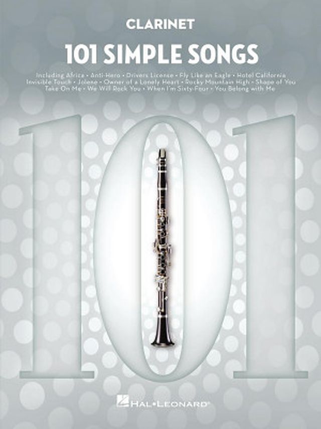 Hal Leonard 101 Simple Songs Clarinet