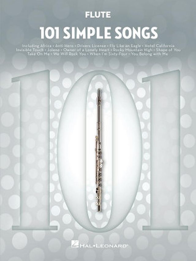 Hal Leonard 101 Simple Songs Flute