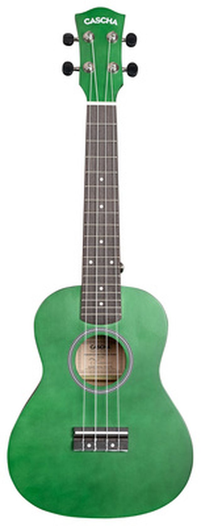 Cascha Concert Uke Linden Set GRN