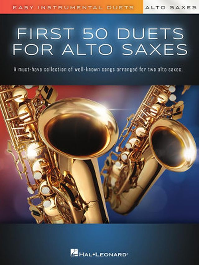 Hal Leonard First 50 Duets Alto Sax