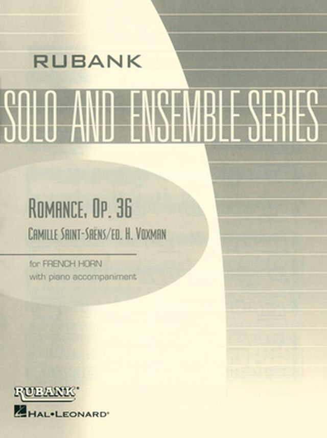 Rubank Publications Saint-Saëns Romance op. 36