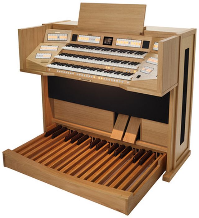 Johannus Premium Vivaldi 360, Light Oak Concave