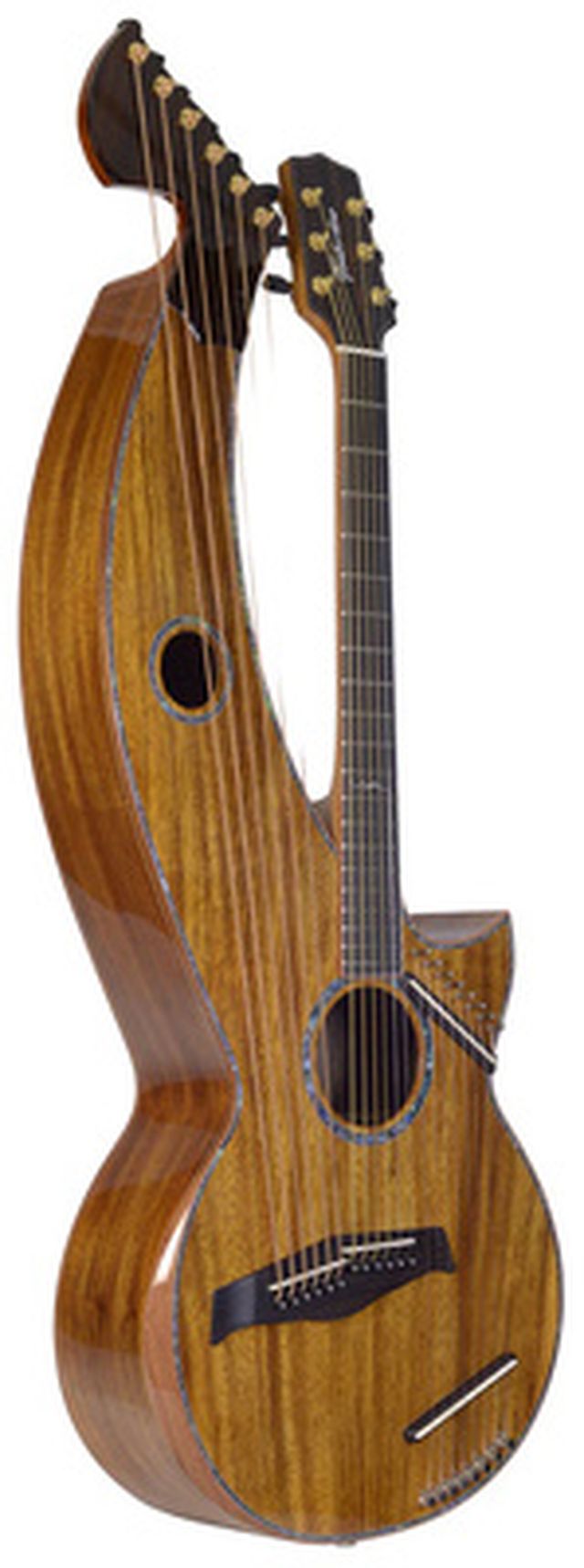 Timberline Guitars T80/20HGC 20String Harpguitar