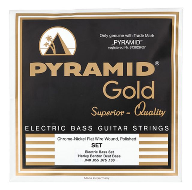 Pyramid Gold Flatwound Set BeatBass