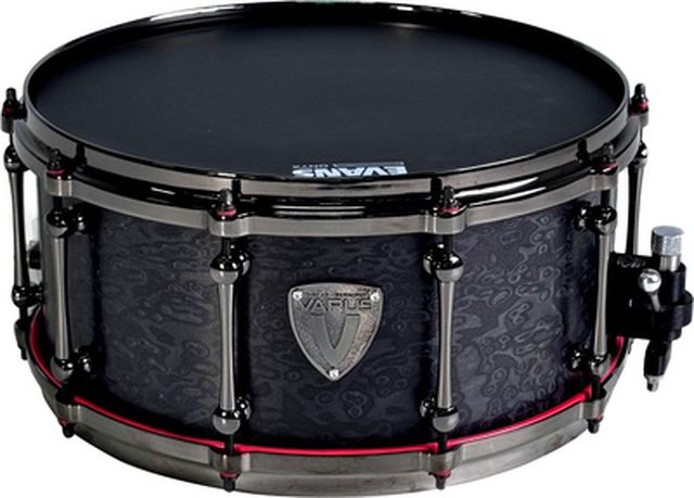 Varus 14"x6,5" Birdseye Black Snare