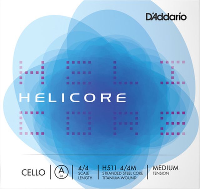 Daddario H511-4/4M Helicore Cello A